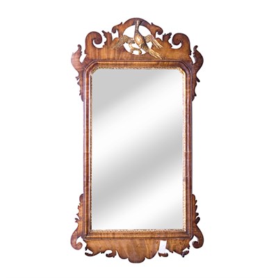 Lot 489 - George III Parcel Gilt Mahogany Mirror Third...