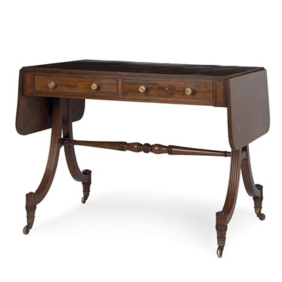 Lot 485 - Regency Mahogany Sofa Table Circa 1810 The...