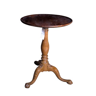 Lot 480 - George II Mahogany Candlestand Mid 18th...