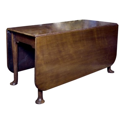 Lot 354 - George II Mahogany Drop-Leaf Table Second...