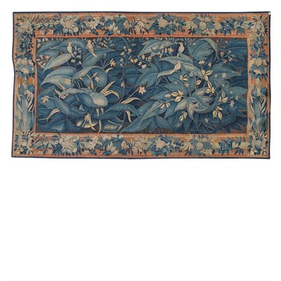 Lot 507 - Flemish Feuilles de Choux Tapestry Southwest...