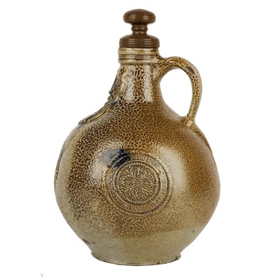 Lot 290 - German Salt Glazed Bartmann Jug 19th Century...