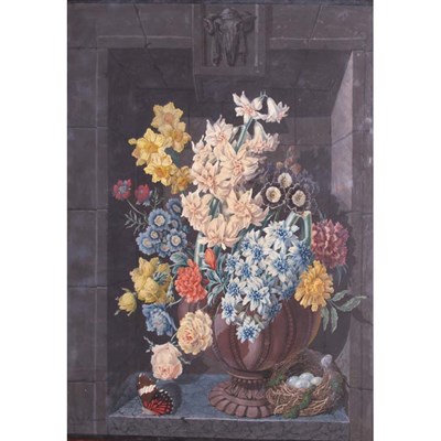 Lot 82 - French School 19th Century Still Lifes in...