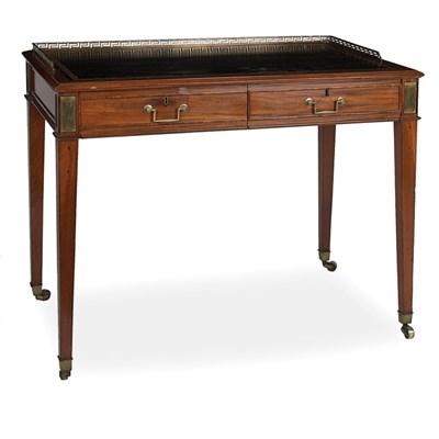 Lot 419 - George III Mahogany Writing Desk Late 18th...
