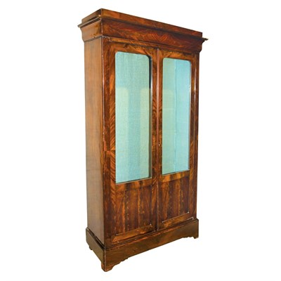 Lot 574 - Victorian Mahogany Bookcase Height 7 feet 8...