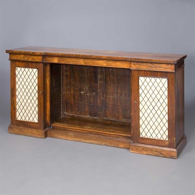 Lot 453 - Regency Style Rosewood Bookcase 19th Century...