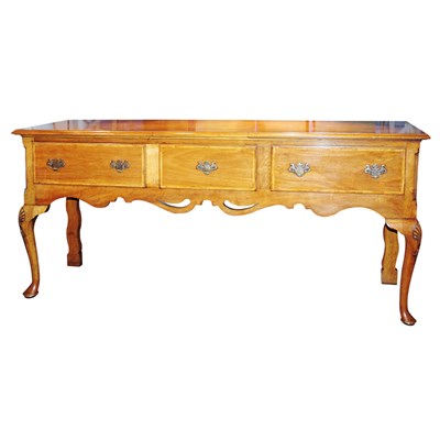 Lot 462 - Queen Anne Style Mahogany Dresser Base Height...