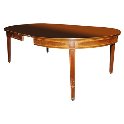 Lot 248 - Georgian Style Mahogany Extension Dining Table...