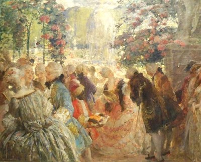 Lot 13 - A. Callet French, 20th Century Fete Elegante...