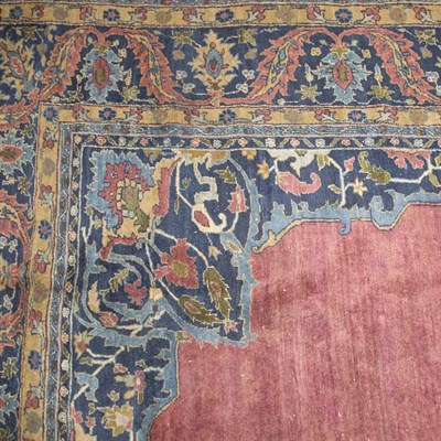 Lot 592 - Indo-Sarouk Carpet North India, circa 1925 The...