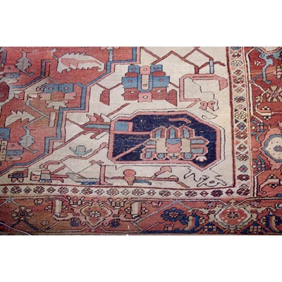 Lot 529 - Heriz Carpet Northwest Persia, last quarter...