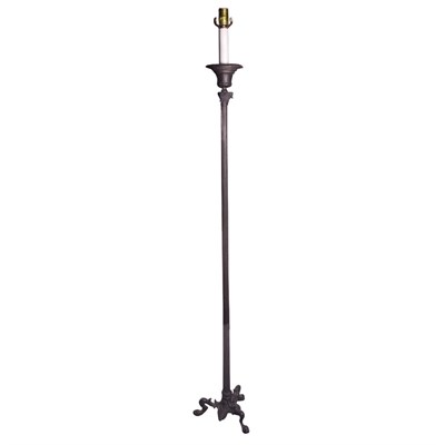 Lot 103 - Italian Neoclassical Style Bronze Torchere...