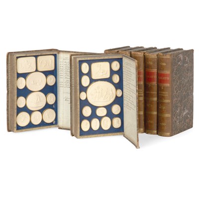 Lot 89 - Grand Tour Plaster Intaglio Collection 19th...