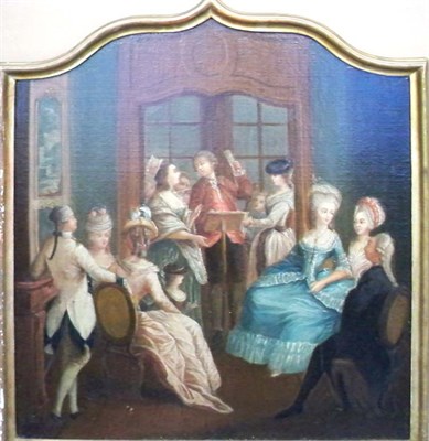 Lot 73 - Dutch School 18th Century A Musicale...