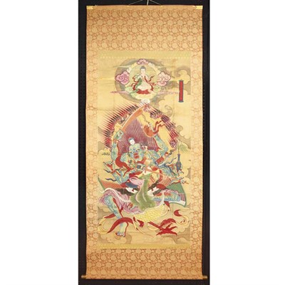 Lot 374 - Chinese School 19th/20th Century Depicting two...