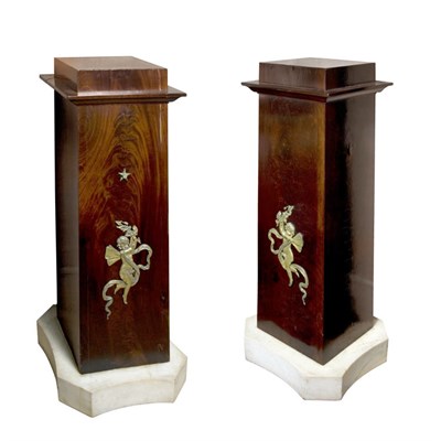 Lot 226 - Pair of Empire Style Gilt-Metal Mounted...