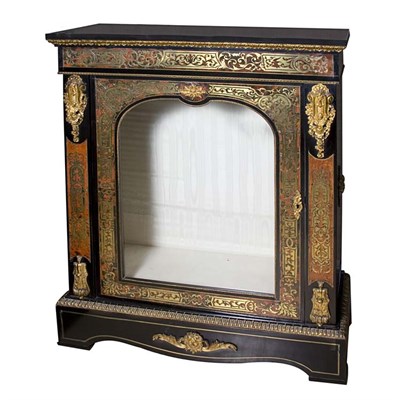 Lot 506 - Napoleon III Gilt-Metal Mounted Brass and...