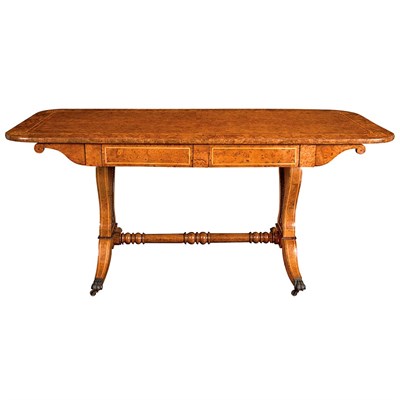 Lot 577 - Regency/Early Victorian Marquetry Inlaid...