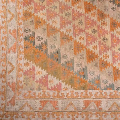 Lot 621 - Oushak Carpet West Anatolia, circa 1900 Having...