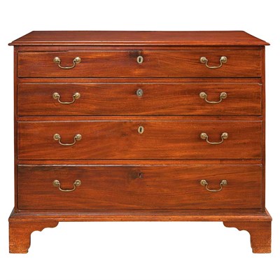 Lot 529 - Chippendale Style Mahogany Chest of Drawers...