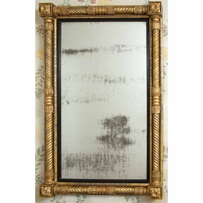 Lot 287 - Regency Style Gilt-Wood Mirror Height 58...