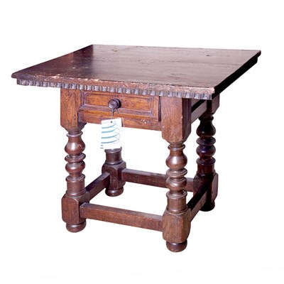 Lot 267 - Italian Renaissance Style Walnut Low Table The...