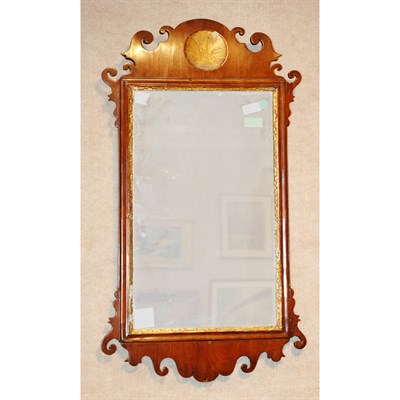 Lot 127A - George III Style Parcel Gilt Mahogany Mirror...