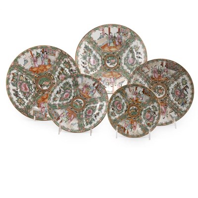 Lot 148A - Canton Rose Medallion Porcelain Dinner Service...