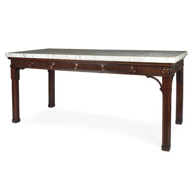 Lot 457 - George III Mahogany Console Circa 1775 The...