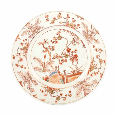 Lot 281 - Chinese Export Famille Verte Porcelain Charger...
