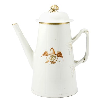 Lot 384 - Chinese Export Porcelain Lighthouse Coffee Pot...