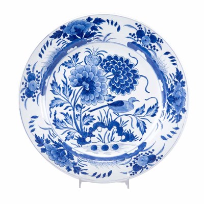 Lot 245 - Chinese Export Blue and White Porcelain...
