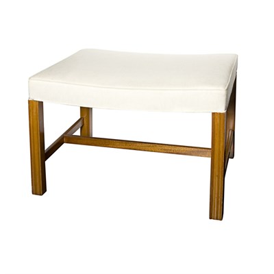 Lot 226 - George III Style Mahogany Stool Designed by...