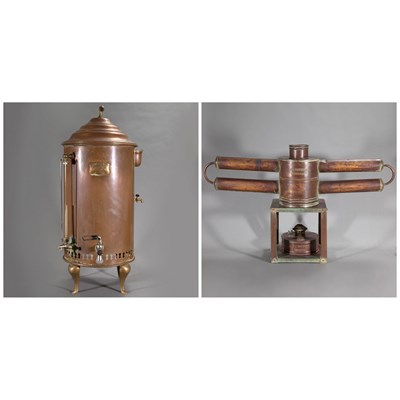 Lot 161 - Duparquet Huot & Moneuse Co. Copper Hot Water...
