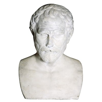 Lot 154 - Italian Neoclassical Marble Bust of a...
