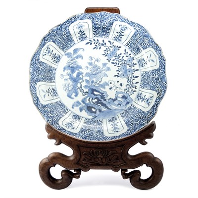 Lot 254 - Chinese Export Blue and White Porcelain...