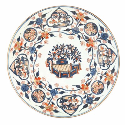 Lot 262 - Chinese Export Imari Porcelain Charger Circa...