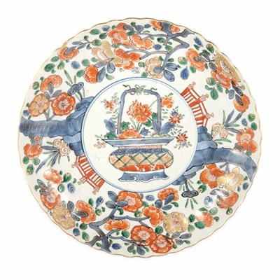 Lot 279 - Chinese Export Famille Verte Porcelain Charger...