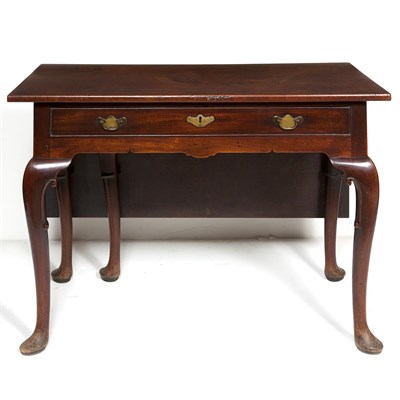 Lot 143 - George III Mahogany Drop-Leaf Table Height 29...