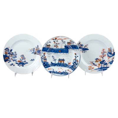 Lot 256 - Group of Three Chinese Export Imari Porcelain...