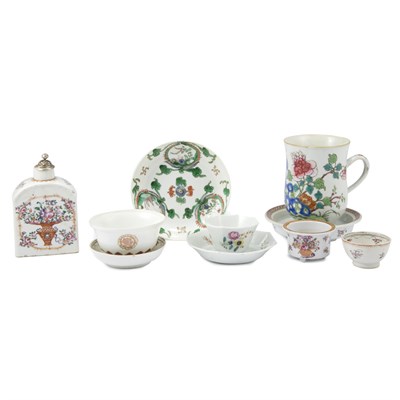 Lot 366 - Group of Chinese Export Famille Rose Porcelain...