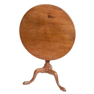 Lot 153 - George III Mahogany Tilt-Top Table Late 18th...