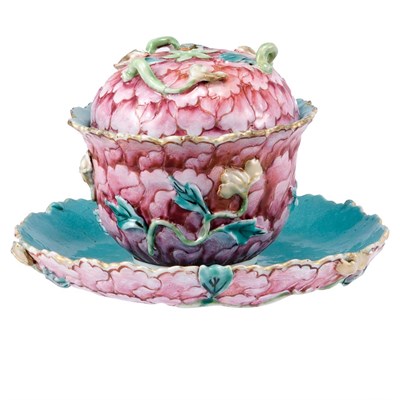 Lot 338 - Chinese Export Famille Rose Porcelain Covered...