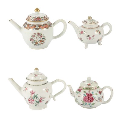 Lot 364 - Group of Four Chinese Export Famille Rose...