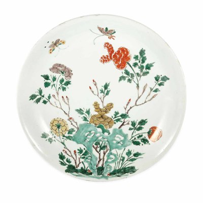 Lot 283 - Chinese Export Famille Verte Porcelain Charger...