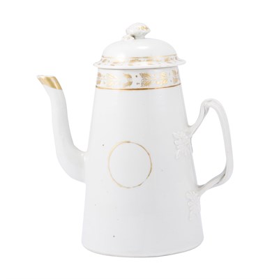 Lot 393 - Chinese Export Porcelain Lighthouse Coffee Pot...