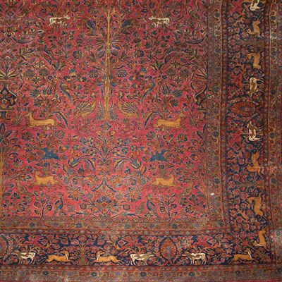 Lot 624 - Kashan Carpet Central Persia, first quarter of...