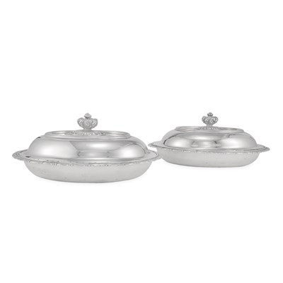 Lot 166 - Pair of Tiffany & Co. Makers Sterling Silver...