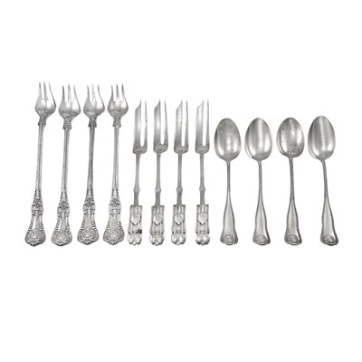 Lot 174 - Group of American and English Silver Flatware...
