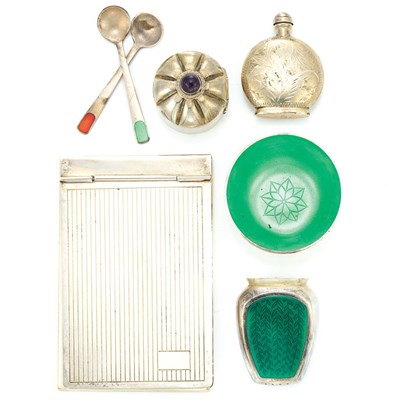 Lot 337 - Group of Silver and Metal Items